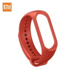 샤오미 Mi Band 3 4 5 Original 손목 스트랩 핑크 한정판 Mi Band 345 스마트 팔찌 용 다채로운 실리콘 TPU 팔찌 : 모아모아95
