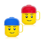 옥스포드 캡얼굴한손컵 / 어린이집 유치원 어린이날선물 유아레고아기컵 : 로이벤