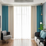 홈앤창 데일리 암막커튼 2장/6가지 색상 거실,안방,창문커튼 : 홈앤창