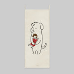 dear my pet/디어마이펫 A_세로형 패브릭 포스터 / 바란스커튼(2size) : 어번던스