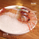 도화새우, 보탄에비, 독도새우, 새우회 - 500gr : 씨테이블