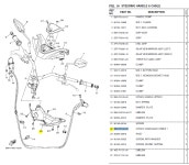 야마하 엔맥스 NMAX125 21년식 B6H-F6144-00 핸들 커버 (하단) COVER, HANDLEBAR LOWER 1 : 야마하 오토바이 부품