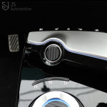 EV6 시동버튼 조그다이얼 에어컨 공조기 프리즘 데칼필름 튜닝스티커 랩핑 포인트 드레스업 : 만섭몰