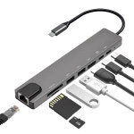USB C타입 허브 8in1 멀티허브 : 케이네트
