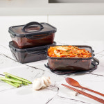 1P+1P 이지앤프리 색베임이 없는 블랙 에디션 김치통 담은 시리즈 2L, 3.2L, 4.3L, 4.7L, 6L, 7.3L, 8L, 13L, 17L 대용량까지 사이즈... 