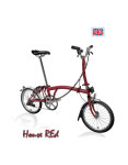 BROMPTON M6L 브롬톤 6단 폴딩 바이크 하우스 레드  House Red : 쿨그랜마