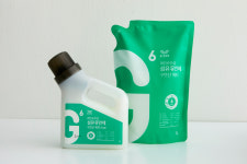 레인보우샵 섬유유연제 구연산 워터 라임향 1L 리필 3개 : 레인보우샵