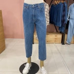 리바이스 남성 스테이 루즈 테이퍼 크롭 데님팬츠 (블루스트라이프) A0943-0004 양주LF스퀘어 : LF스퀘어 양주점 리바이스