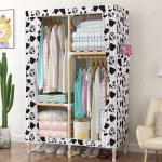 아파트 드레스룸 슬라이딩도어 안방 옷방인테리어 시스템장 옷방 간재목장 간이옷장 무 : 춘식이마켓