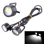 2 pcs 12 v 5 w 독수리 눈 led 깜박이는 빛 역 백업 빛 drl 오토바이 자동차에 대 한 주간 실행 빛 신호 전구 안개 램프 : 모아모아95