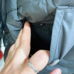 BAPDB2161-BK 베네통 후드 누빔 구스 패딩점퍼(블랙) : 롯데 광교점 베네통