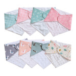 (5+1)겨울 극세사 삼각 스카프빕 아기 애기 유아 : 모모앤베리