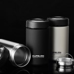 400ml 비즈니스 스타일 스테인레스 스틸 보온병 머그 자동차 진공 플라스크 커피 차 컵 Thermol 물 절연 병 텀블러 : 모아모아95