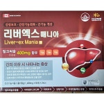 리버엑스 매니아 60정X2개 (4개월) / 밀크씨슬 헛개 아티초크 강황 비타민B : 그린건강