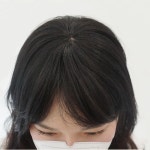 여자 정수리가발 남녀공용 볼륨 남자 부분가발 헤어 탑커버 똑딱이 : 한스네