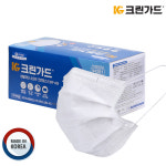 44281 크린가드 비말 차단 소프트 마스크 50매 : 뉴통상
