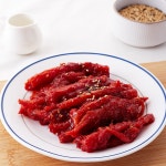더덕무침(청) 4kg 식당 업소용 대용량 반찬 양념 더덕 구이 장아찌 밑반찬 : 맛사랑식품