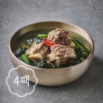 정성담 매생이 갈비탕 4팩 (3.8kg) : 정성담