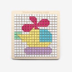 뮤고랑 유아 두뇌개발 픽셀퍼즐 블럭 370PCS 소근육발달 : 뮤고랑