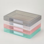 소호리빙 A4 인덱스 클리어 레고 박스 정리 화일케이스 파일케이스 소 : 소호리빙