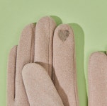 예쁜 여성 기모 장갑 스마트폰터치가능 : 제이제이 멜로디