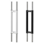 GA127유리문손잡이 센터 340mm (강화도어핸들) : 철물창고