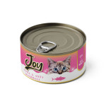 [유통기한26년09월22일까지] 펫메이드 JOY 조이 고양이캔 참치+헤어볼 80g : 도도한펫