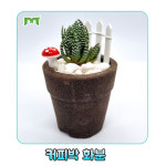 커피박 화분 만들기 KIT 소 [업사이클링/환경교육] : 한국업사이클교육협회