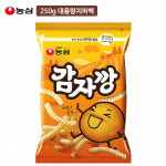 농심 감자깡 대용량 250gx1봉/지퍼백/대봉/스낵 : 성지노마진샵