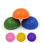 50대 엄마 아빠선물 요가 하프 볼 체력 기기 운동 밸런스 볼 포인트 마사지 디딤돌 밸런스 포드 체육관 : 모아모아95