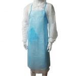 태인 일회용 방수앞치마 블루 95x90cm 10장 1팩 : JJ코퍼레이션