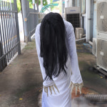 귀신소복 할로윈 코스프레 4종 풀세트 (화이트) : 파티타임