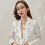 룩스토어 사각 하금테 안경 8719 블루라이트 차단 안경 : 룩스토어 대구동천점