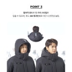 K2 케이투 21JK-F101 겨울 패딩 점퍼 제전기능 생활 방수 시티 캐주얼 경량 자켓 : 매그넘 컴퍼니