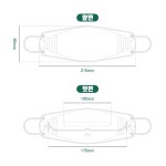KF80 엠플러스 마스크 대형 100매 숨편한 트러블없는 습기안차는 얇은 여름 공적 약국 : 빅핑몰