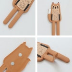 차키걸이 자석 캐릭터 부착 현관문 냉장고 마스크 열쇠 소품 고리 걸이 8종류 : 벌교마켓