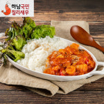 직화불맛 맛있는 하남낙지볶음 160g x4팩+칠리새우170g x4팩 (미니치자단무지 6팩증정)_간편식 밀키트 캠핑 집들이 : 테라 마켓