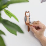 차키걸이 자석 캐릭터 부착 현관문 냉장고 마스크 열쇠 소품 고리 걸이 8종류 : 벌교마켓