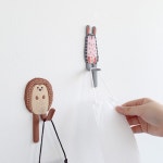 차키걸이 자석 캐릭터 부착 현관문 냉장고 마스크 열쇠 소품 고리 걸이 8종류 : 벌교마켓