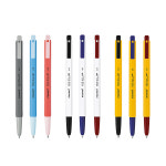 모나미 153 클립 유성 볼펜 (12자루) : 펜모아