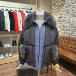 [베네통] 폭스탈부착 투웨이 구스다운 BAPDB5161 : LF스퀘어 광양 베네통