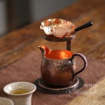 [다도 다구 거름망] 예향원 구리수공예 순동 연잎 차거름망 E-9295 : 예향원