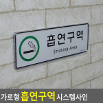 흡연구역 흡연실 안내 표지판 디자인 팻말 표찰 푯말 : 아이템BOX