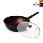 [DELLAGO] 델라고 와인 인덕션 (IH) 겸용 궁중팬 28cm+뚜껑 : 리빙 준 코리아