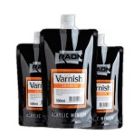 지점토 트레이 피규어 오브제 그릇 화분 바니쉬 300ml 유화 코팅 : 만능도깨비