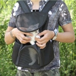 강아지 산책가방 슬링백 슬개골 포대기 유모차 대형견 소프트 켄넬 패션 야외 여행 애완 동물 고양이 캐리어 배낭 휴대용 메쉬 개 더블 배낭... 