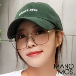 마노모스 버튼 BUTTON 러블리즈 미주 안경 빅사이즈 사각 티타늄 : 데이안경