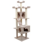 펫모닝 5단 투룸 대형 짜임 캣타워 PMC-AS138 [무료배송] : 펫어게인