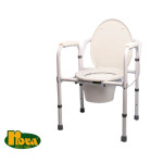 노바 좌변기 화이트 이동변기 접이식 환자좌변기 : 메디칼존