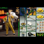 (예약마감) 마스크1994 PWTOYS PW2019 1/12 스케일  짐캐리 스탠리 입키스 피규어 : 방가랜드